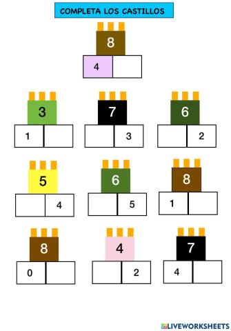 Descomposición de números