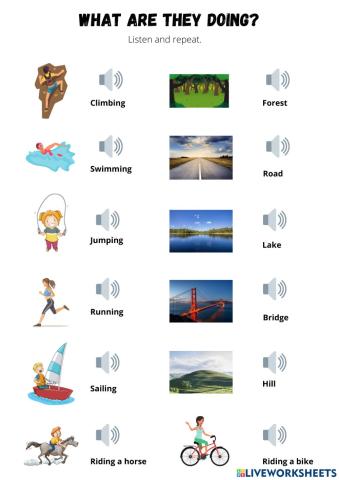 What are they doing?