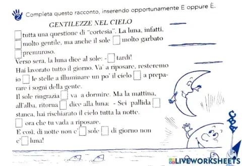 E-è e Presente-passato-futuro