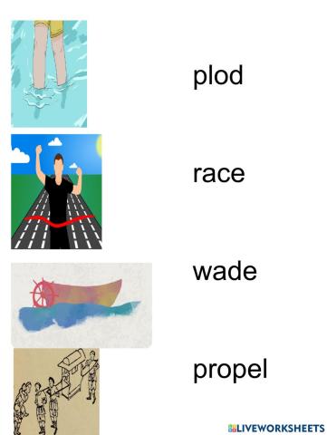 Voc Words OD2E 5 Unit 7