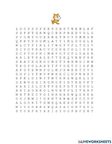 Scratch Word Search