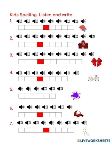 Spelling and dictation