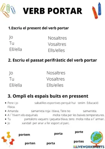 Verb portar