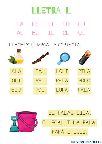 Lletra l