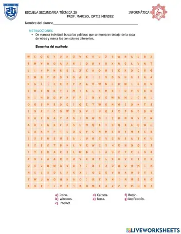 Escritorio de windows