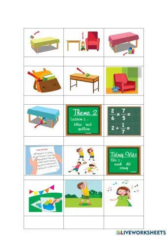 Theme 2. grade 4. words