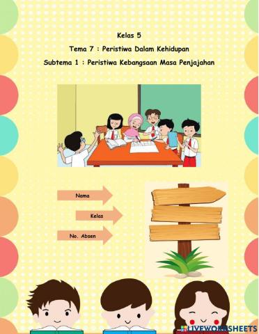 Kelas 5 tema 7