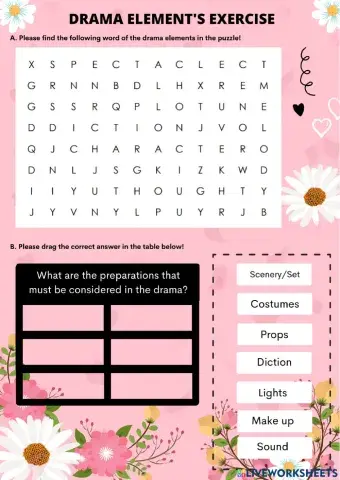 Element's drama exercise