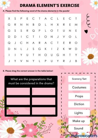 Element's drama exercise