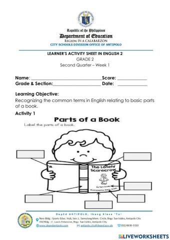Q2,English-Gr2-LAS-Week 1