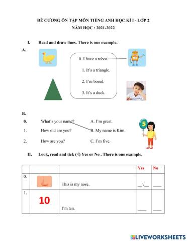 I-learn Smart Star 2-Review 1st term