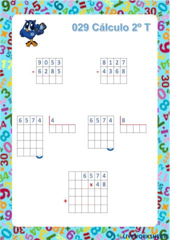 029 CÁLCULO 2º Trimestre