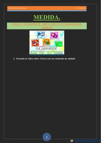 Medida. Ficha 7.