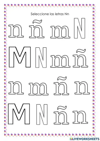 Letra Nn