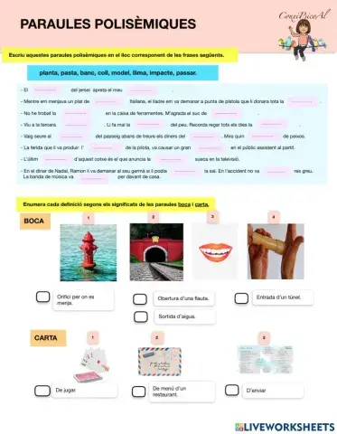 Paraules polisèmiques