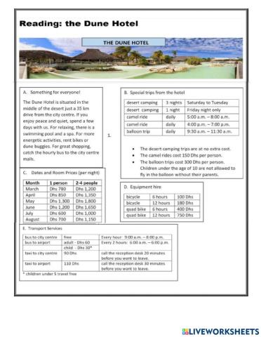 EmSAT Reading Practice 1.. Omnya Mabrouk