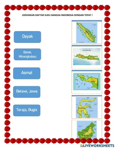Keberagaman Suku Indonesia