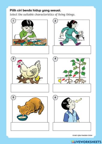 Unit 3: Benda Hidup dan Benda Bukan Hidup