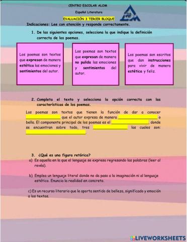 Evaluación 3 bloque 3