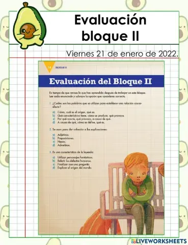 Evaluación bloque II
