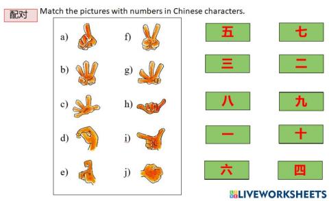 Chinese characters (numbers)