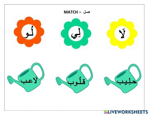 Arabic - مدود حرف اللام