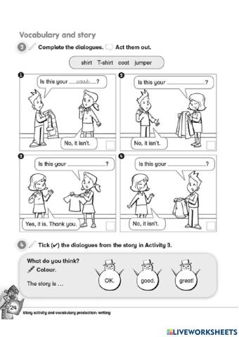Activity book, page 22