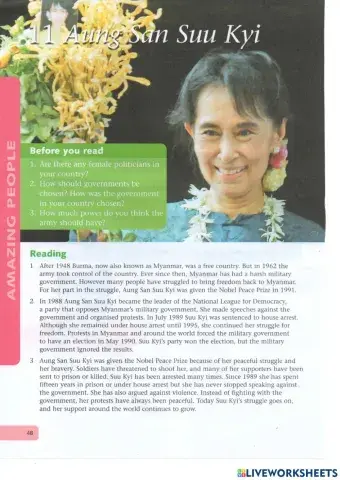 Aung San Suu Kyi