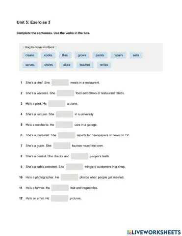 Mindset Foundation - Languague Builder Skills Modules - Unit 5 Ex3