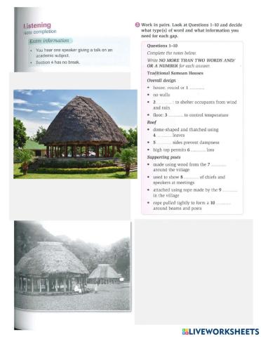 Pre Listening unit 10