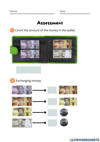 Money (Assessment)