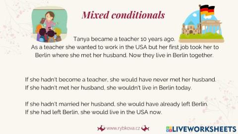 Mixed conditionals