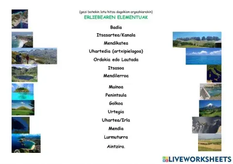 Er4liebearen elementuak