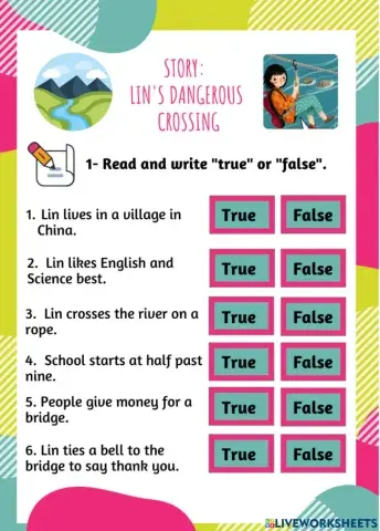 Lin's dangerous crossing