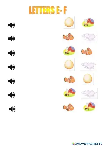 Letters E-F