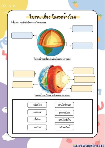 โครงสร้างโลก