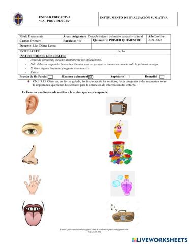 Descubrimiento y compresión del medio natural y cultural