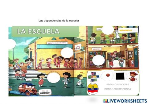 Dependencias de la escuela