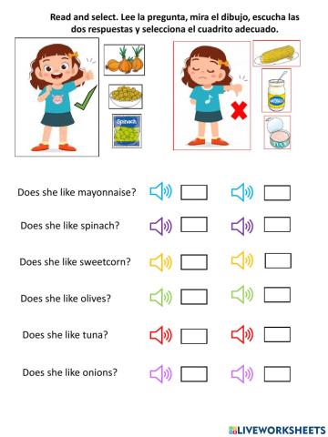 3º UNIT 3 read and click true false