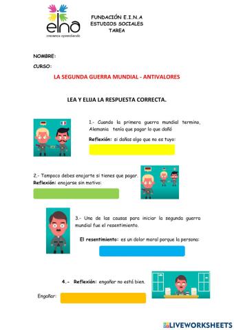 La segunda guerra mundial