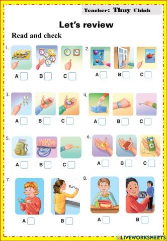 Review: at school and my things