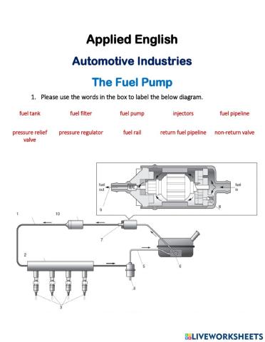 Applied English - Fuel Pump