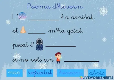 Poema hivern