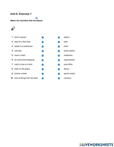 Mindset Foundation - Grammar & Vocabulary Skills Modules - Unit 6 Ex1