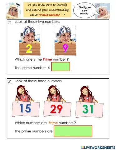 Do you know to identify PRIME numbers and extend your understanding ?
