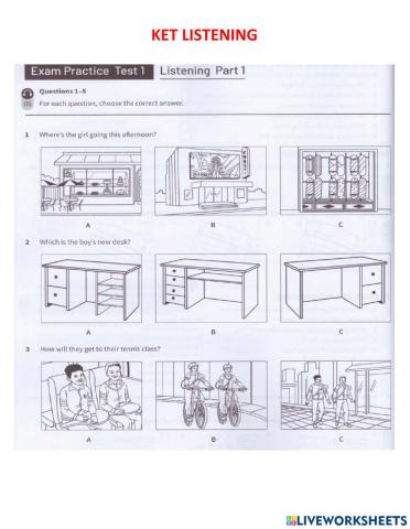 KET Listening 1