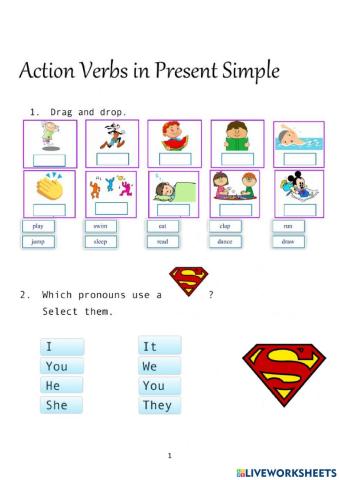 Action verbs