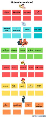 las profesiones y su labor