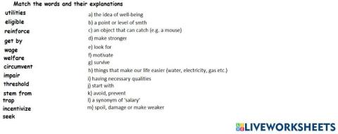 Why is it hard to escape poverty TED voc