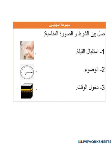 شروط الصلاة